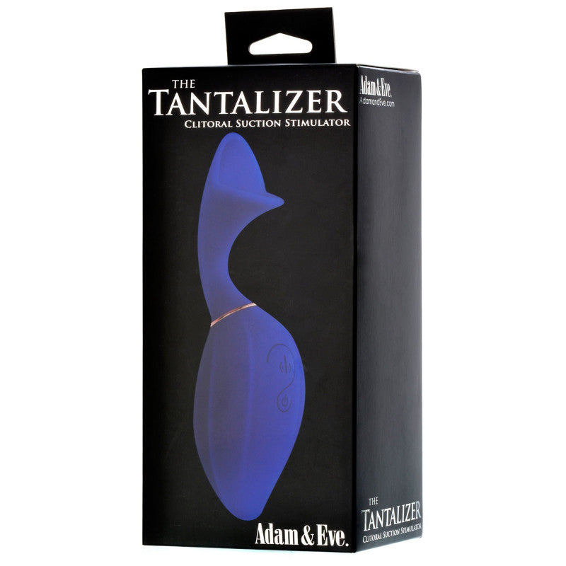 Adam & Eve Tantalizer  Suction Massager - Blue