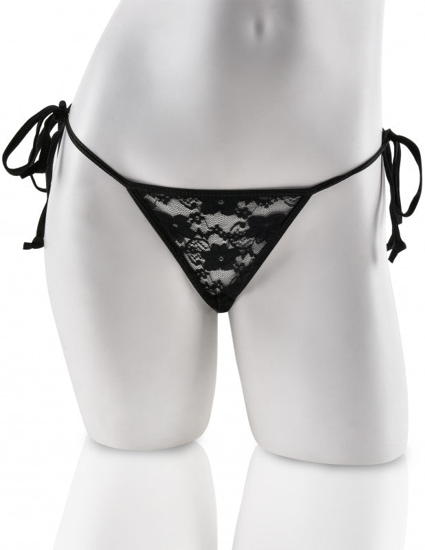 Fetish Fantasy Series Date Night Remote Control  Panties - Black
