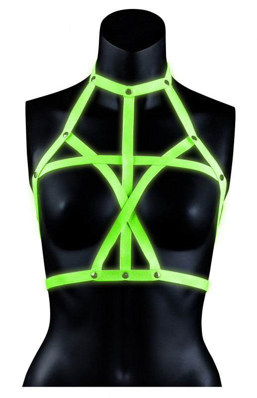 Bra Harness - Small/medium -Glow in the Dark