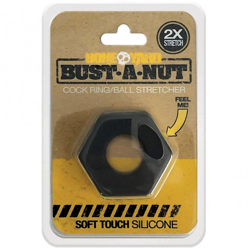 Bust a Nut  Ring - Black