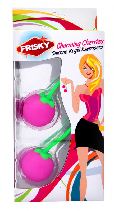 Frisky Charming Cherries Silicone Kegel Exercisers