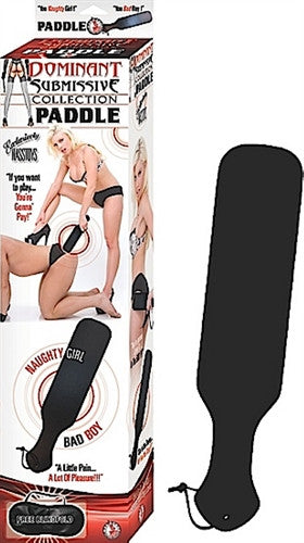 Dominant Submissive Collection Paddle-Black