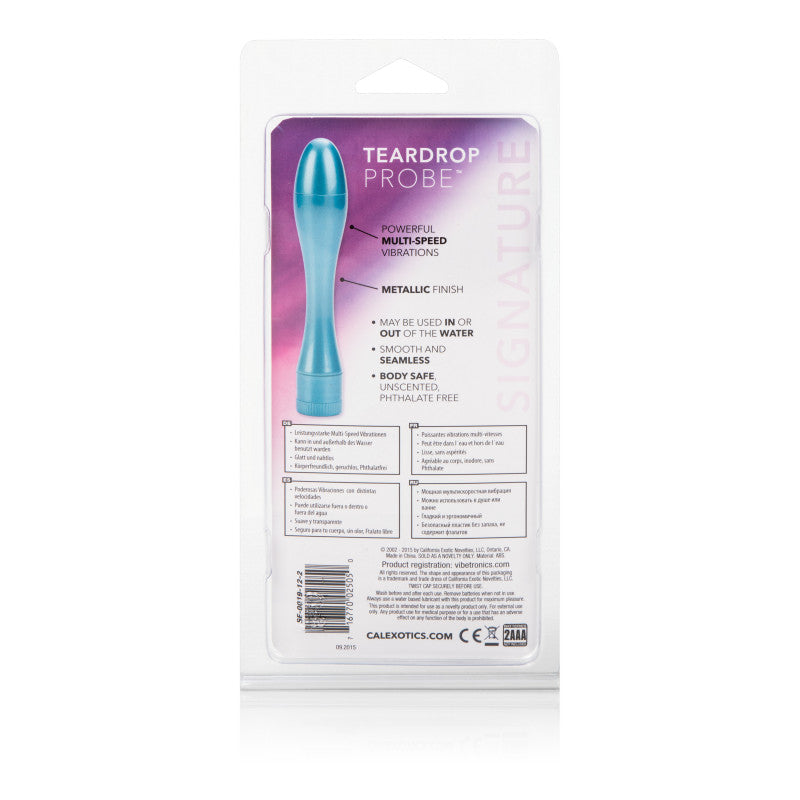 Water Missile Tear Drop Probe Blue