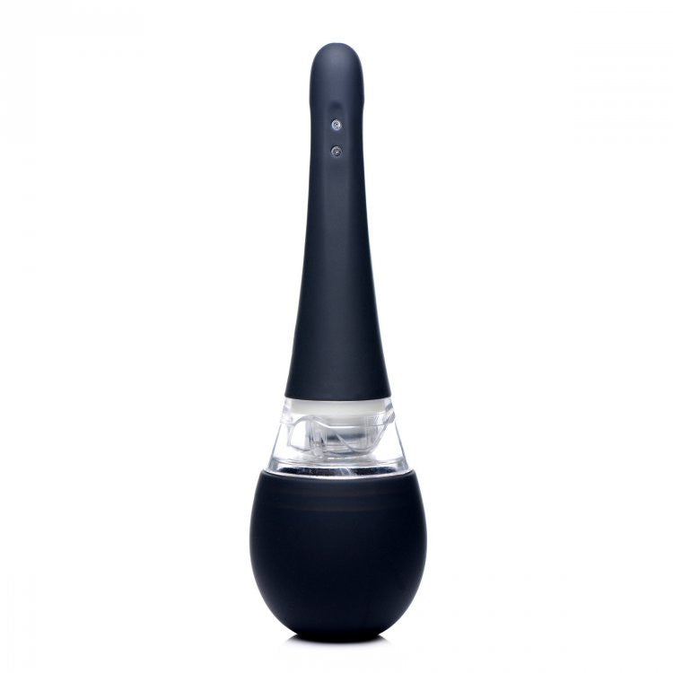 Electric Auto-Spray Enema Bulb - Black