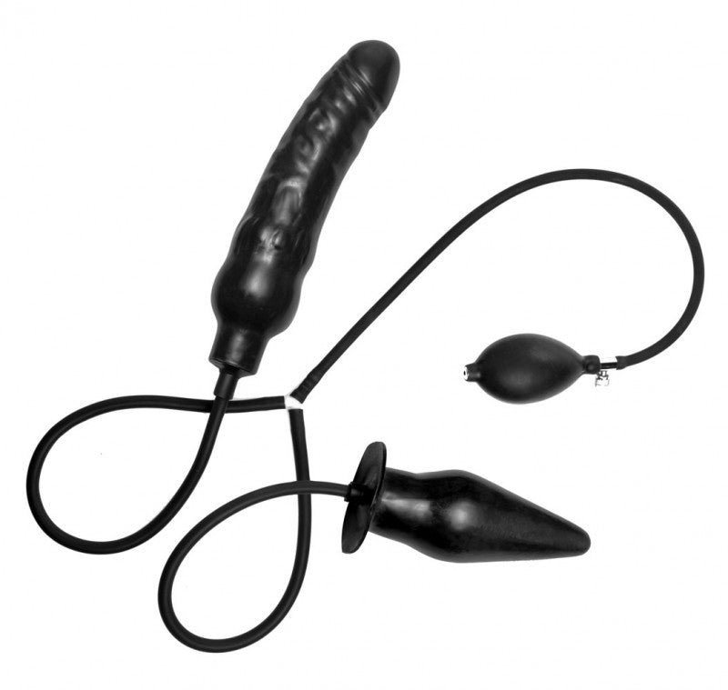 Duece Inflatable  and Anal Plug Duo