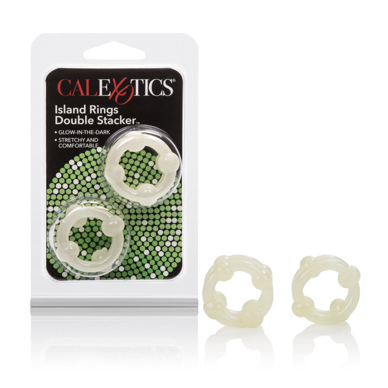 Island Rings Double Stackers™ Glow in the Dark