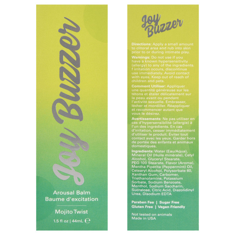 Joy Buzzer - Mojito Twist - 1.5 Fl. Oz./ 44ml