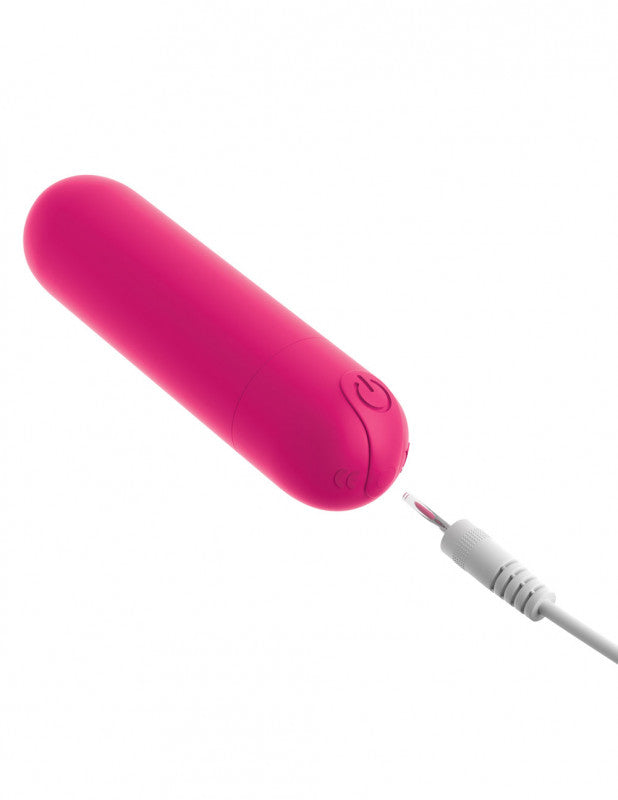 Omg! Bullets Play Rechargeable Vibrating Bullet - - Fuschia