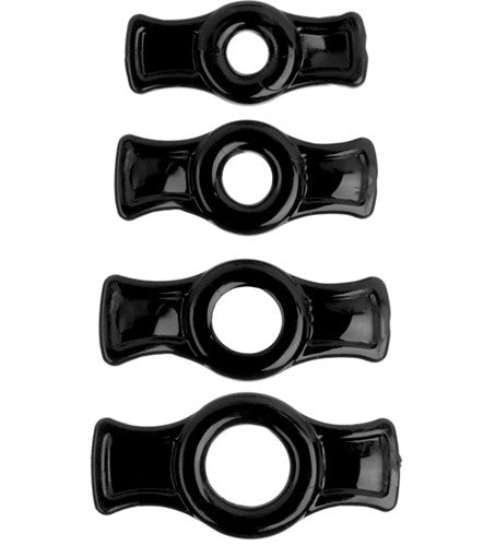 Titanmen  Ring Set - Black