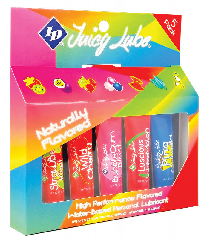 ID Juicy Lube Assorted 5 Pack Sampler