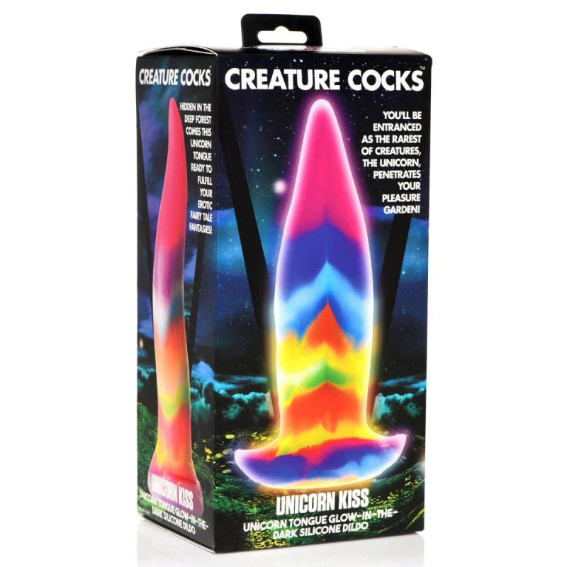 Unicorn Kiss - Unicorn Tongue - Glow-in-the-Dark - Silicone