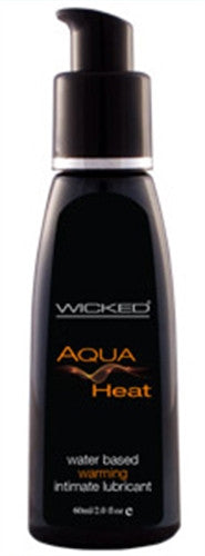 Aqua Heat Water-Based Warming Sensation Lubricant 2 Oz.