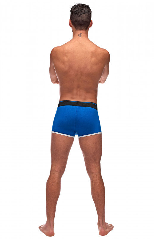 Retro Sport Panel Short -X- Large - Blue/ Black