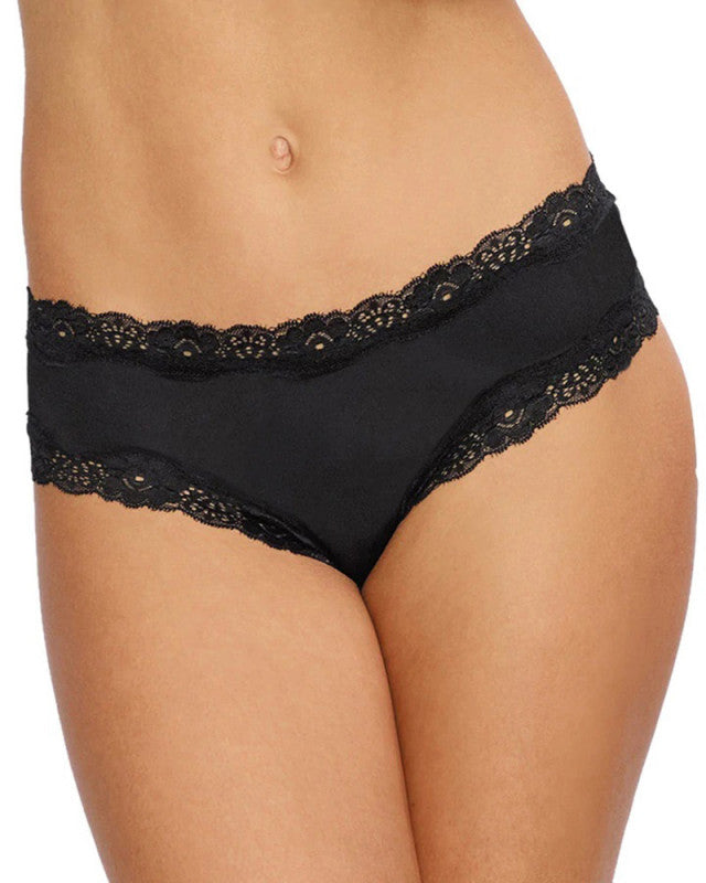 Open Back Panty - Medium - Black