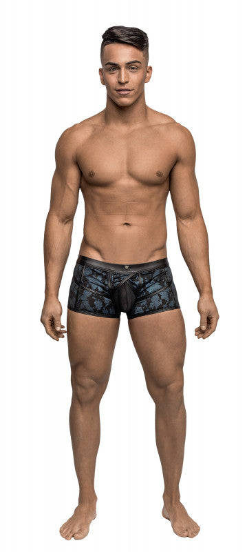 Strapped &amp; Bound - Short - X-Large - Black/ Blue