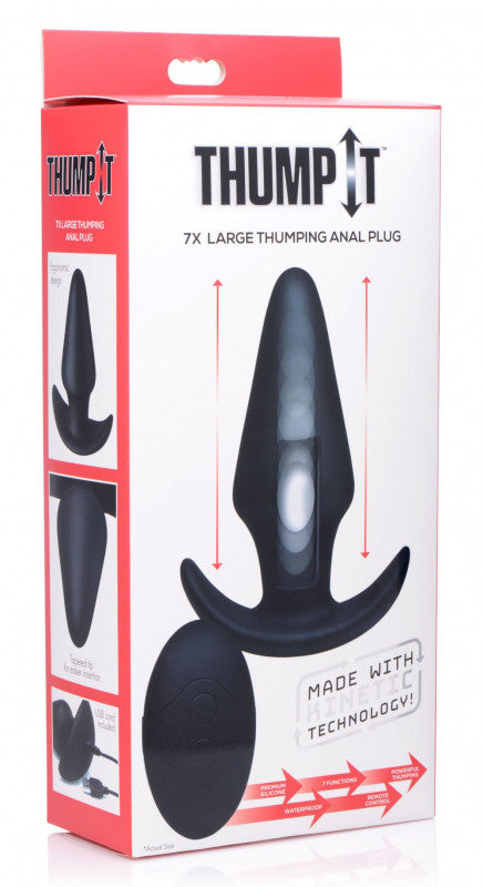 Thump It Large Silicone Butt Plug