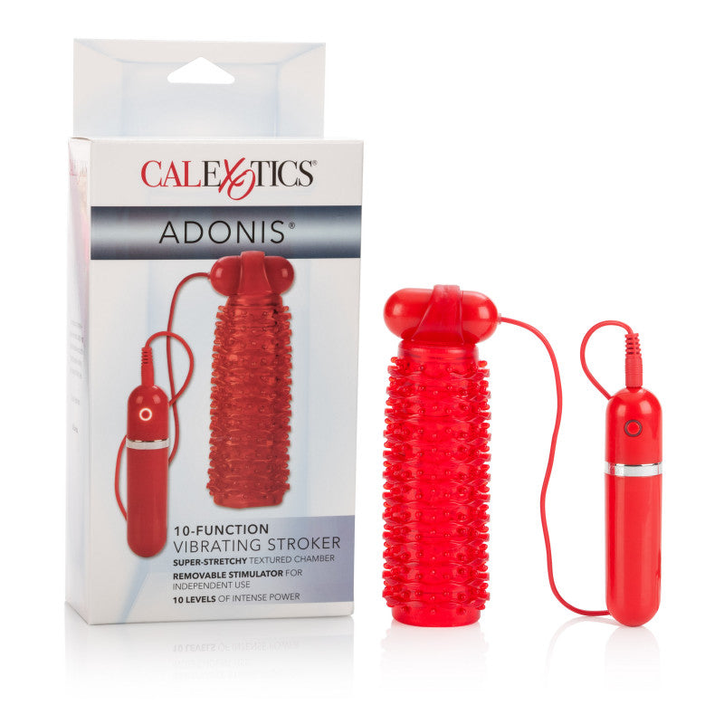 10-Function Adonis Vibrating Stokers - Red