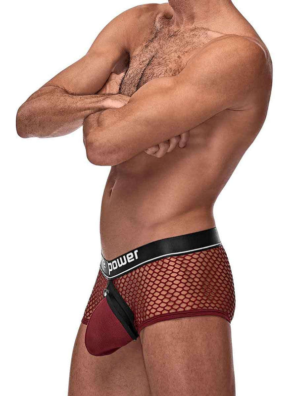 Pit Net Mini  Ring Short - Extra Large - Burgundy