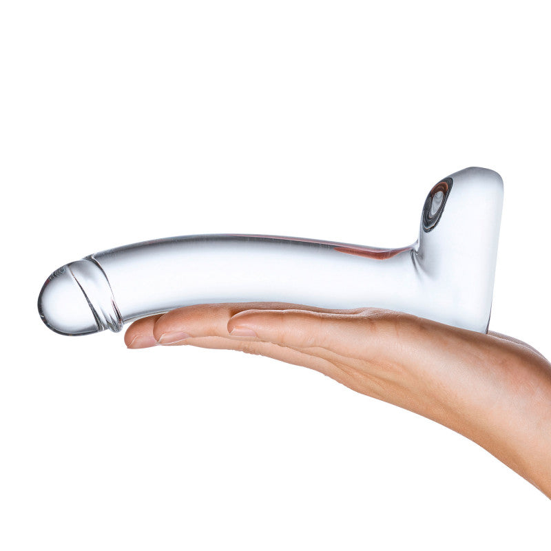 7 Inch  Curved Glass G-Spot  - Clear