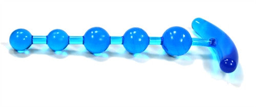 Anchor&#39;s Away Blue Anal Beads