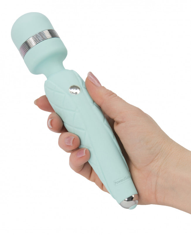Pillow Talk Cheeky Wand With Swarovski Crystal - Teal