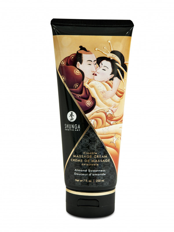 Kissable Massage Cream - Almond Sweetness - 7 Fl. Oz. / 200 ml