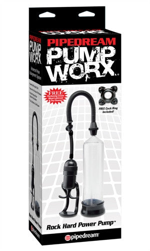Pump Worx Rock Hard Power Pump Black