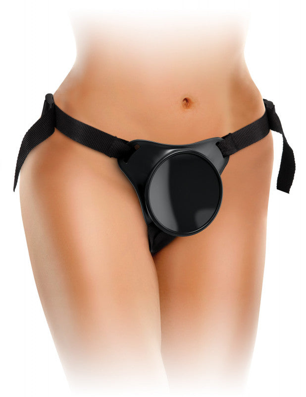 King  Elite Beginner's Body Dock Strap-on  Harness - Black
