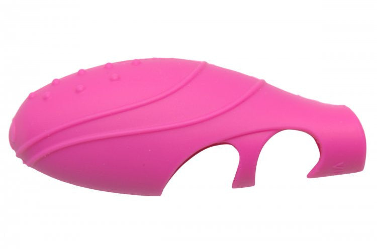 Silicone G-Spot Finger Vibe Pink