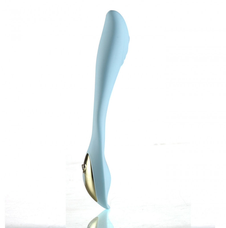 Harmonie Rechargeable Remote Silicone Bendable  Vibrator -Teal