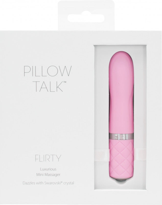 Pillow Talk Flirty Vibe  With Swarovski Crystal - Pink