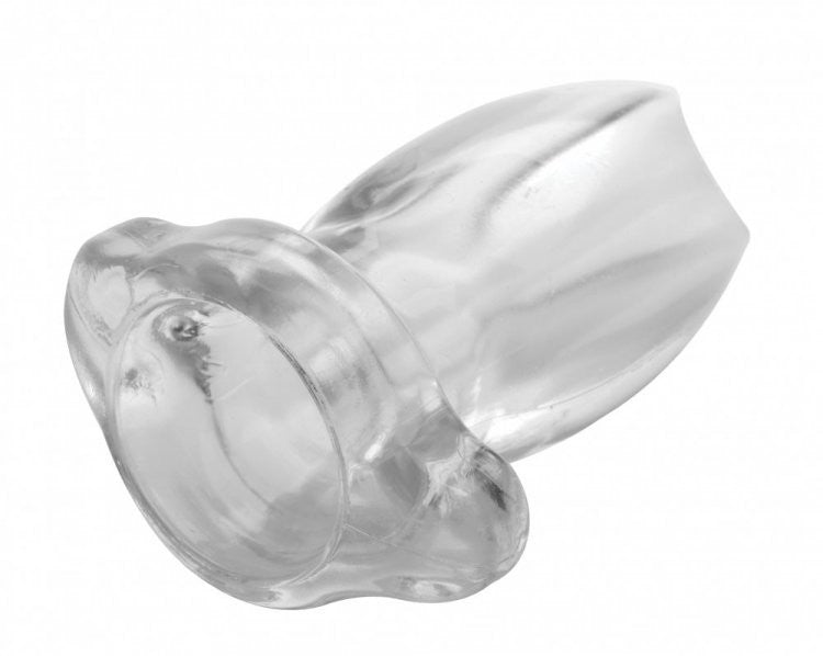Peephole Clear Hollow Anal Plug - Small - SomethingSexyPlanet Peephole Clear Hollow Anal Plug - Small - SomethingSexyPlanet