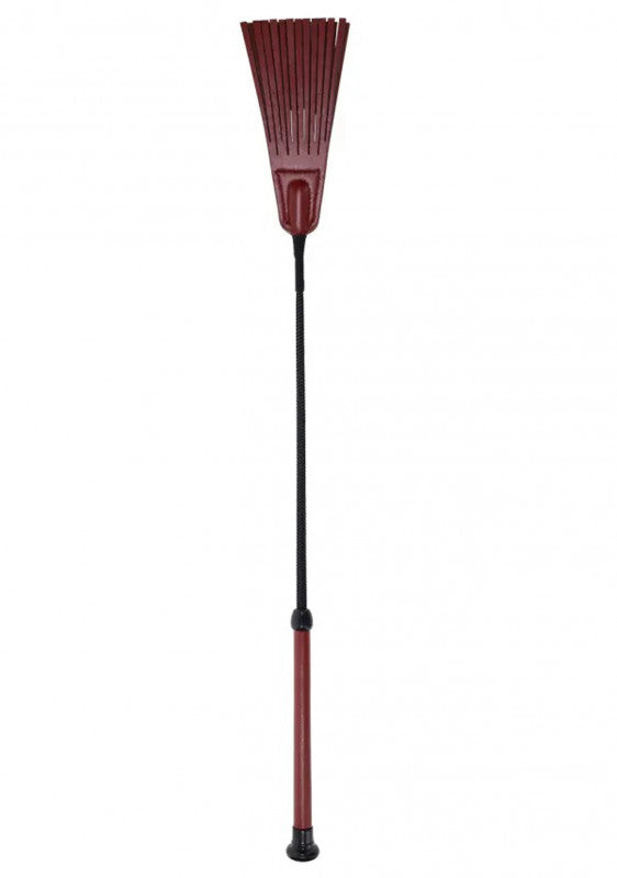 Saffron Fringe Crop - Red/black