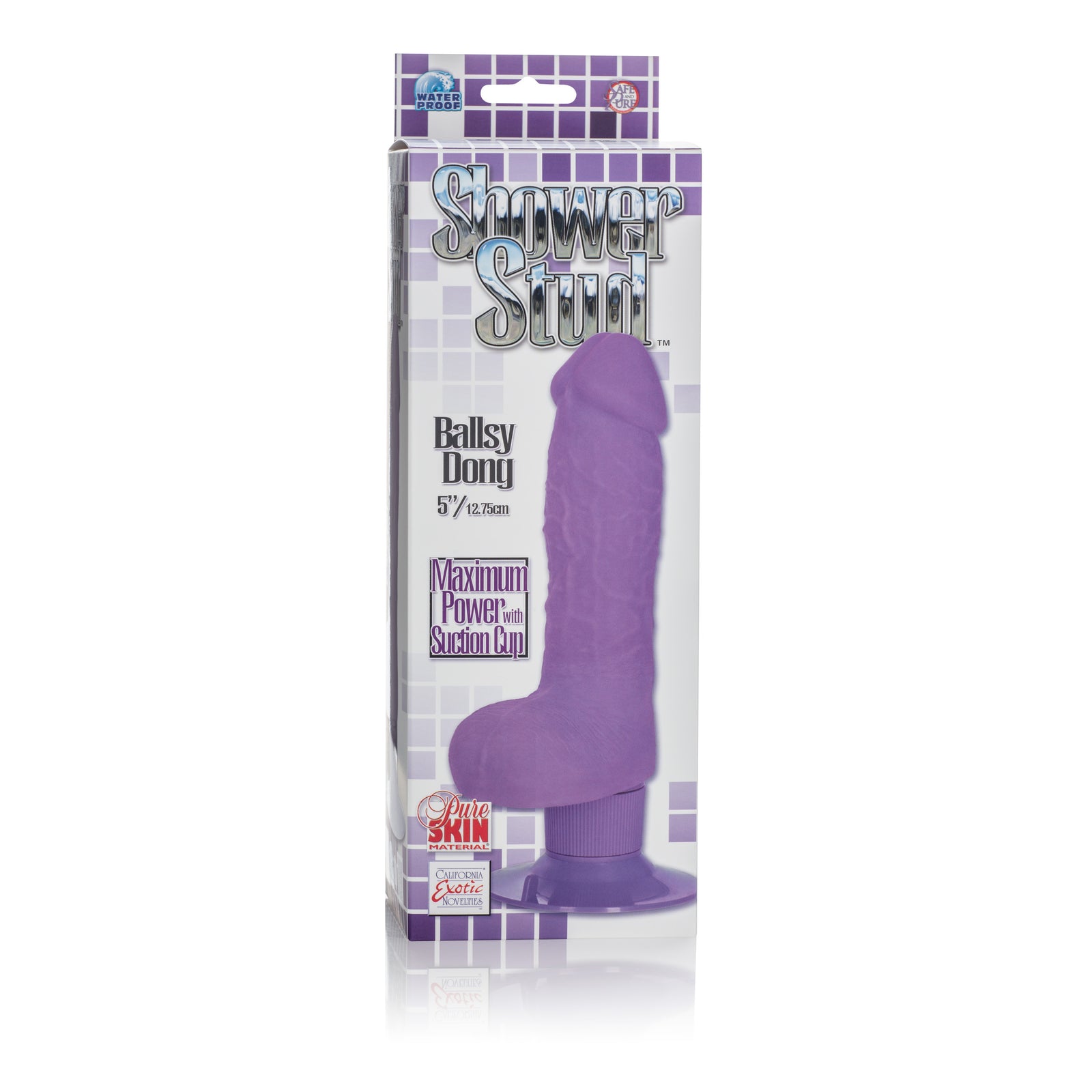 Shower Stud Ballsy Dong - Purple