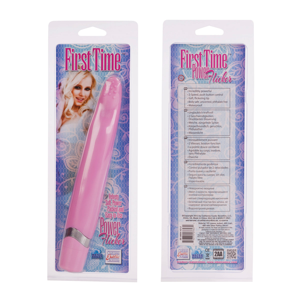 First Time Power Flickler - Pink