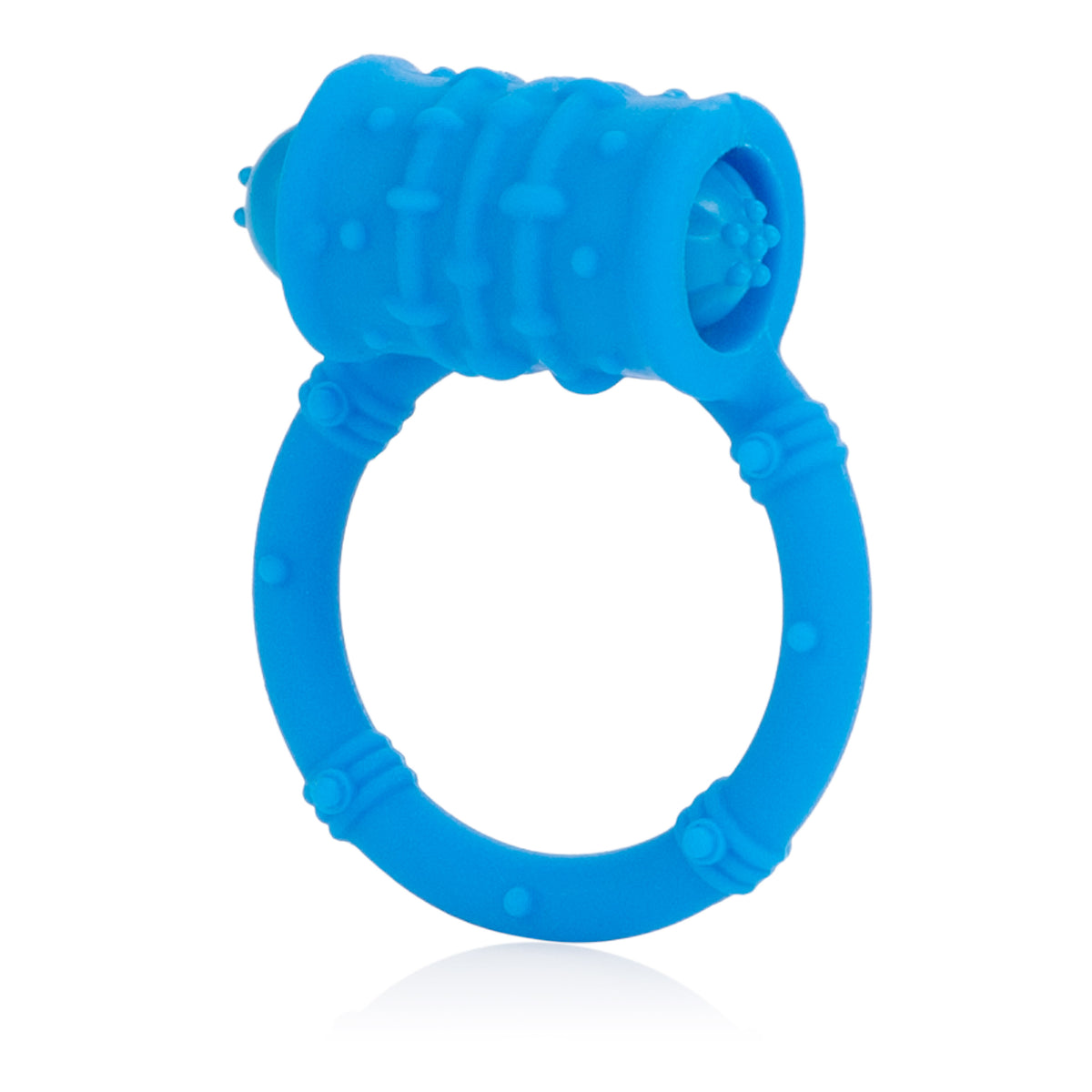 Posh Silicone Vibro Ring - Blue