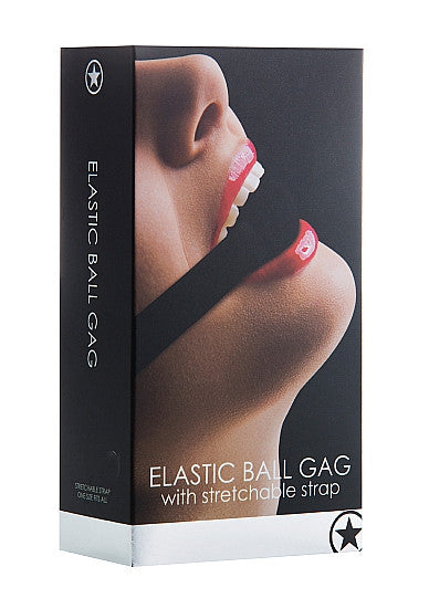 Elastic Ball Gag- Black