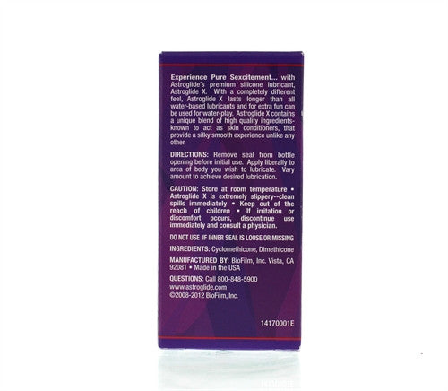 Astroglide X Premium Silicone Lubricant - 2.5 Fl. Oz.