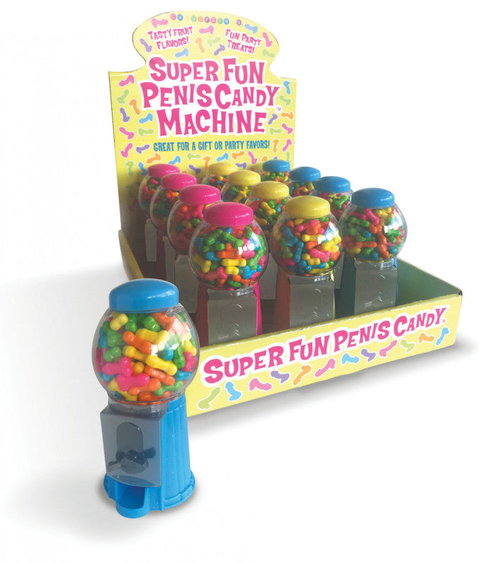 Super Fun Candy Machines 12 Pc Display