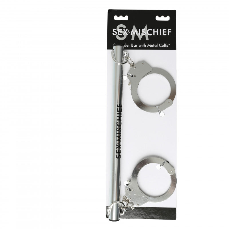 Sex and Mischief Spreader Bar With Metal Cuffs