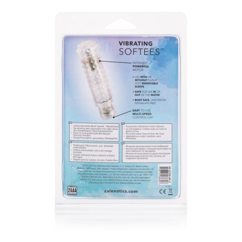 Waterproof  Silicone Softee Clear