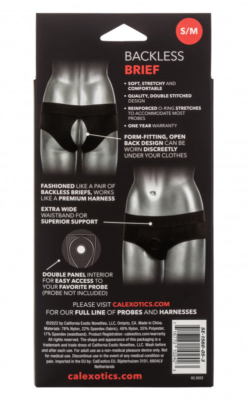 Her Royal Harness Backless Brief - S/m