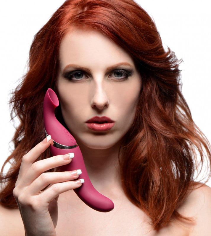 Shegasm Intense 2 in 1  Stimulator - Pink