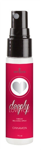 ly Love You Throat Relaxing Spray - Cinnamon - 1 Oz.