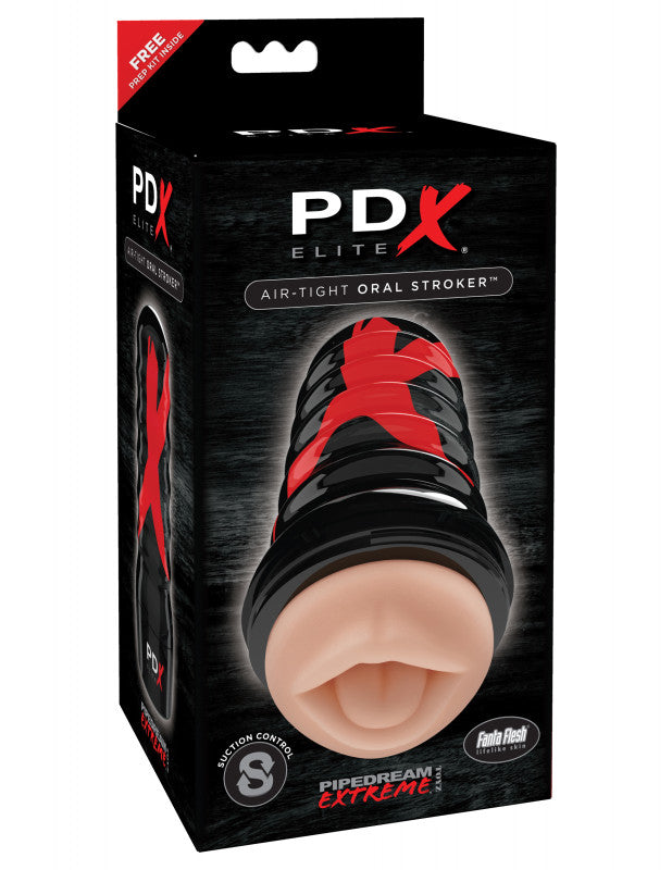 Pdx Elite Air Tight Oral Stroker – Realistic Oral Experience