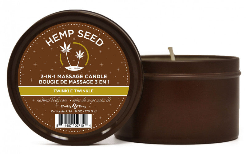 3-in-1 Massage Candle Twinkle Twinkle 6oz