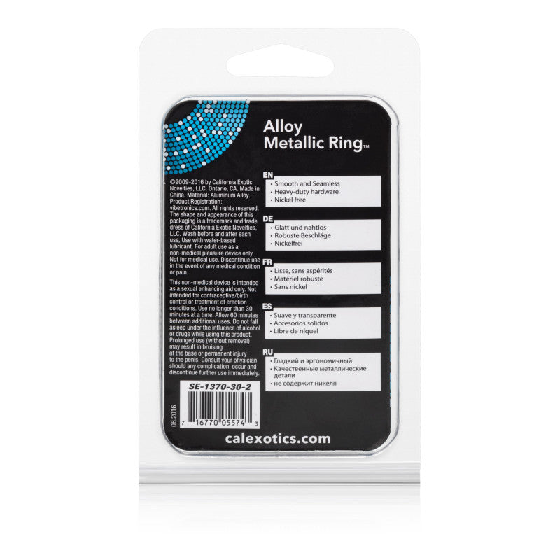Alloy Metallic Extra Large