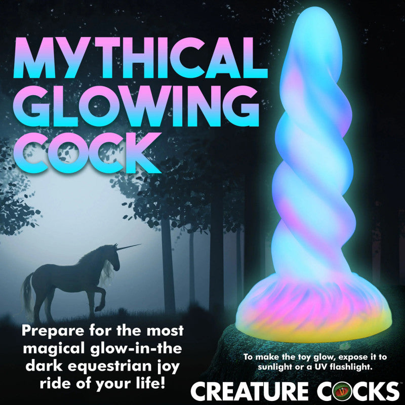 Moon Rider Glow-in-the-Dark Unicorn