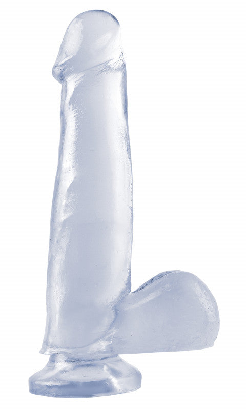 Basix 7.5in  With Suction Cup Clear