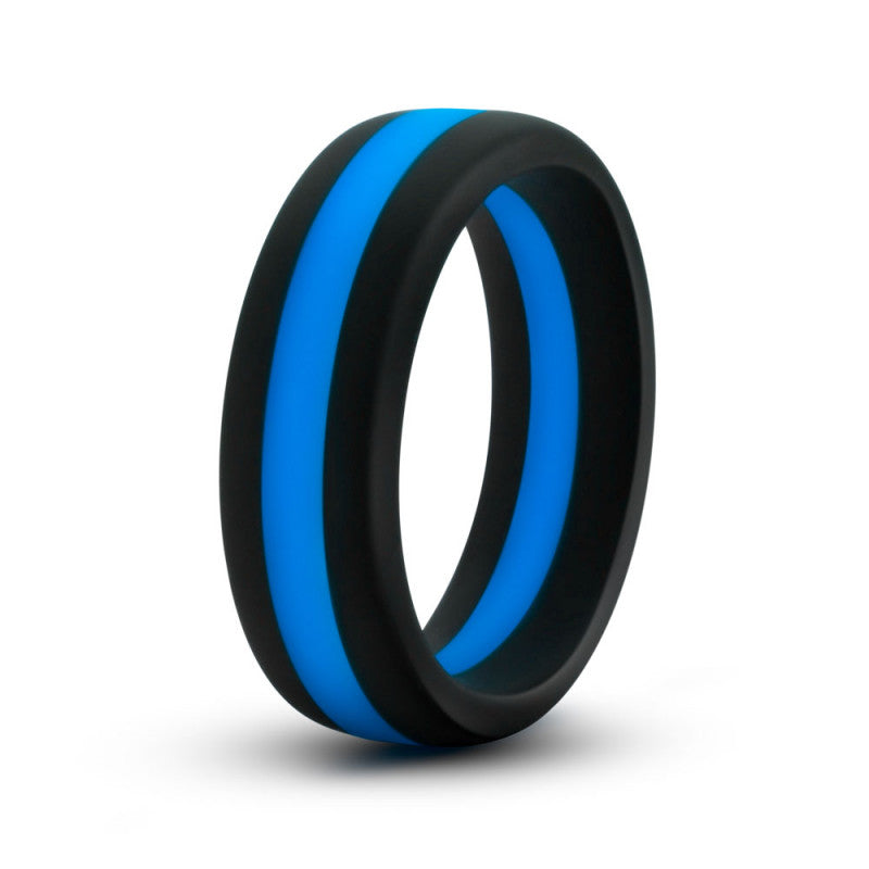 Performance - Silicone Go Pro  Ring -  Black/blue/black